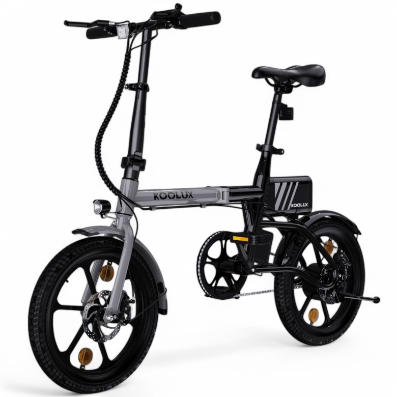 Bicicleta eléctrica KOOLUX X1 PLEGABLE 36V 6AH- KOOLUX.ES