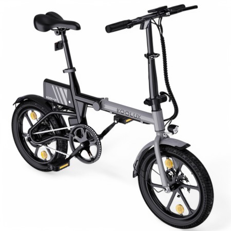Bicicleta eléctrica KOOLUX X1 PLEGABLE 36V 6AH- KOOLUX.ES