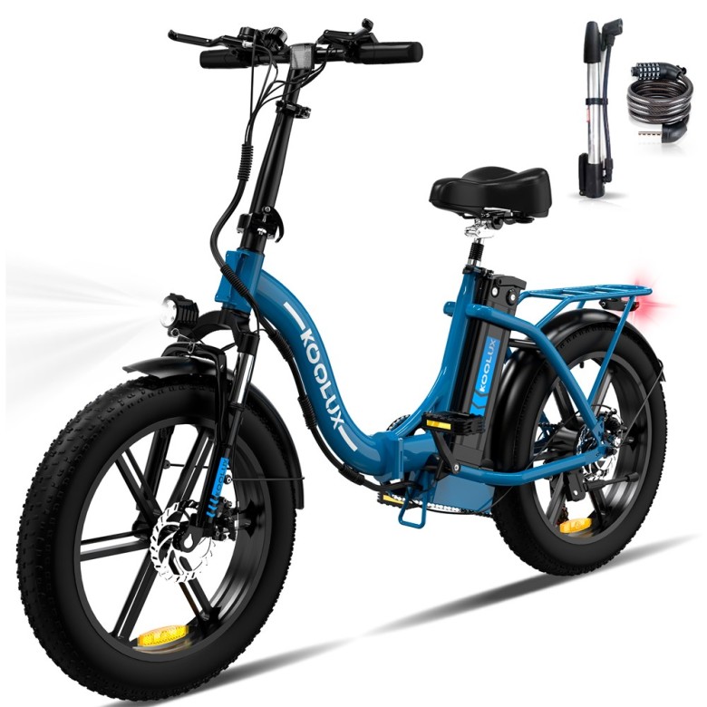 Bicicleta eléctrica plegable Koolux BK6S 250W 48V