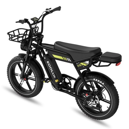 Bicicleta eléctrica KOOLUX X9 PRO 250W doble batería 48V 31,2AH