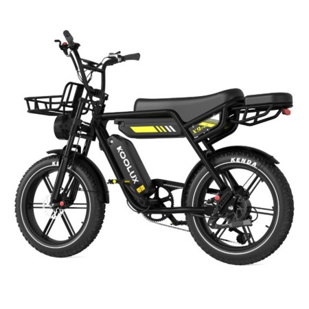 Bicicleta eléctrica KOOLUX X9 PRO 250W doble batería 48V 31,2AH