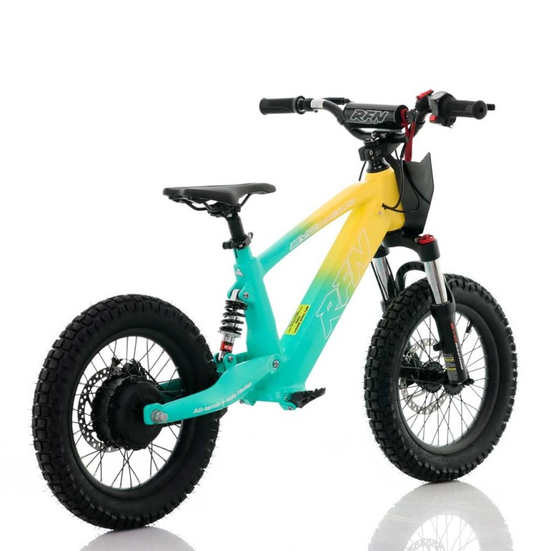 Bicicleta eléctrica infantil 350w 16" Roan RFN Evo Racing