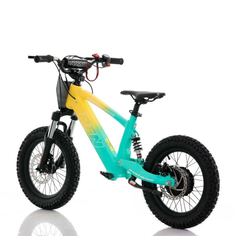 Bicicleta eléctrica infantil 350w 16" Roan RFN Evo Racing