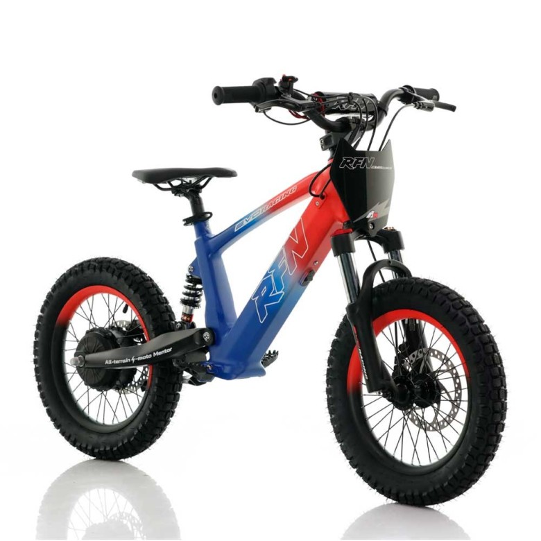 Bicicleta eléctrica infantil 350w 16" Roan RFN Evo Racing