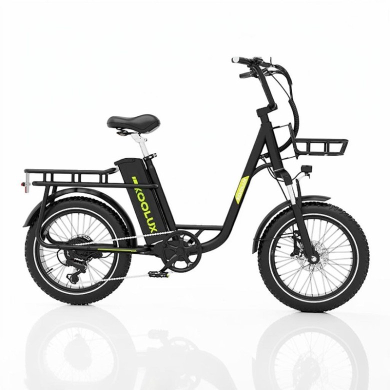 KOOLUX X7 bicicleta eléctrica 250W 48V 25Ah ruedas fat 20” con frenos hidráulicos