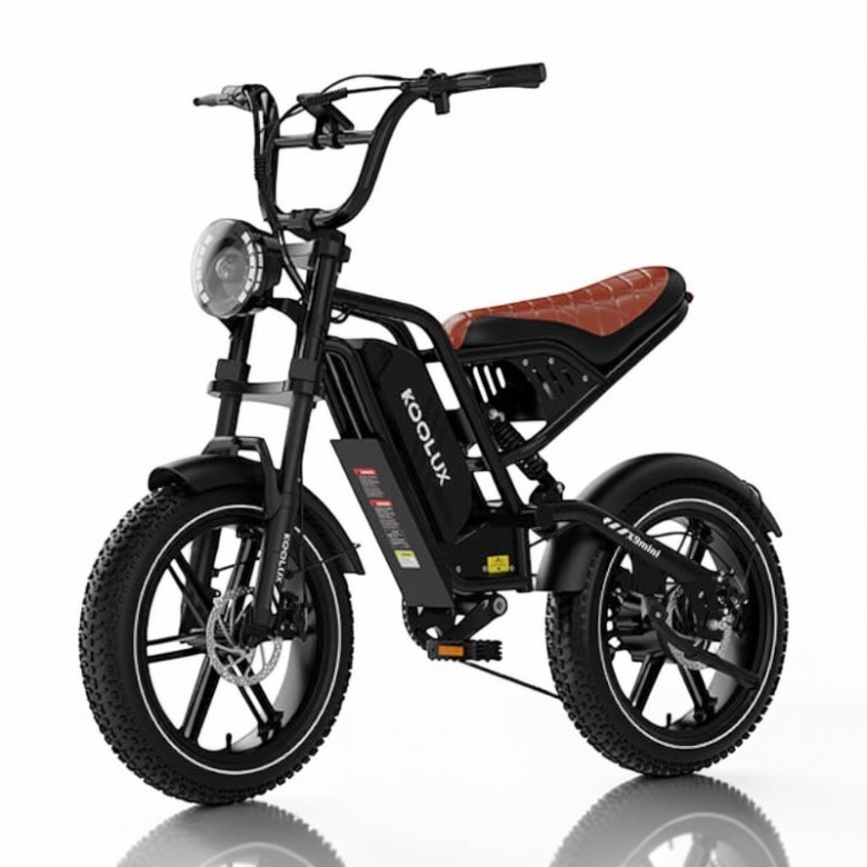 KOOLUX X9 Mini bicicleta eléctrica 250W 48V 13Ah Ruedas FAT 16”