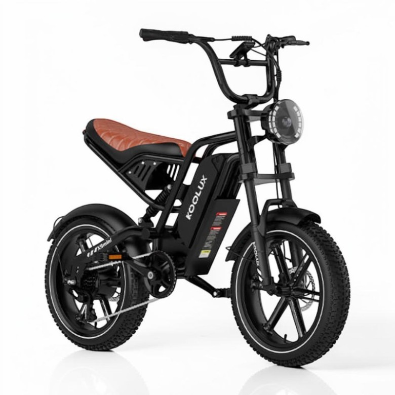 KOOLUX X9 Mini bicicleta eléctrica 250W 48V 13Ah Ruedas FAT 16”
