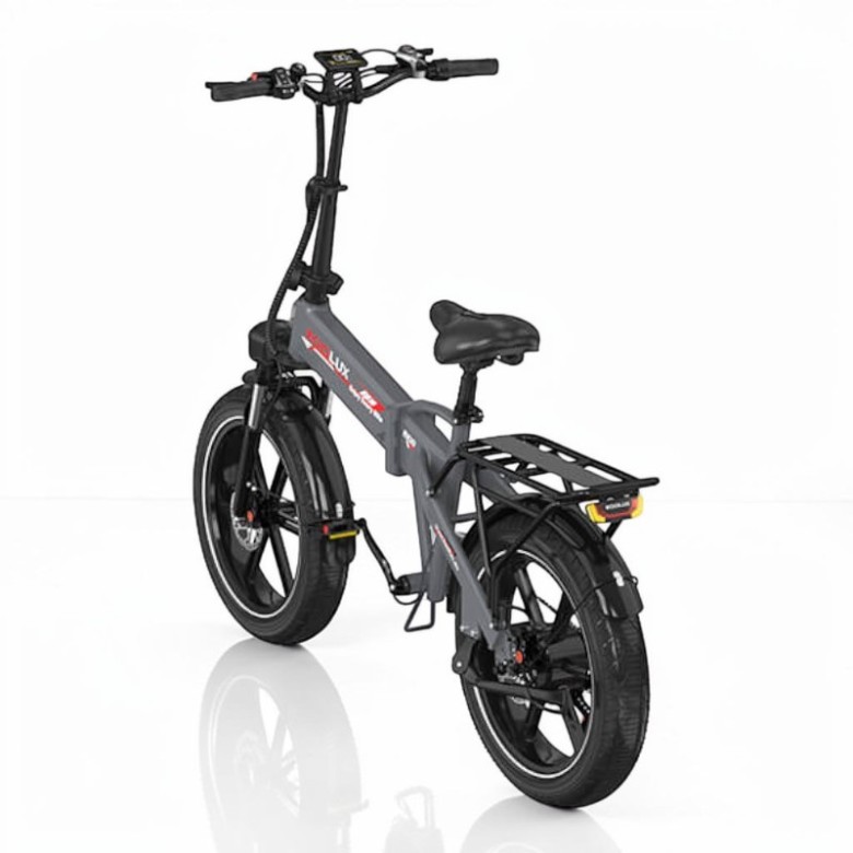 KOOLUX RK10 bicicleta eléctrica 250W 48V 13Ah ruedas FAT 20” con frenos hidráulicos