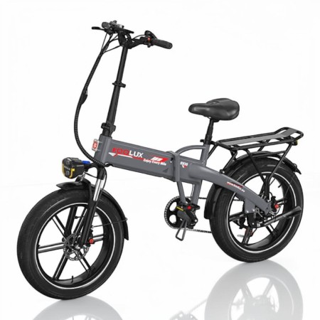 KOOLUX RK10 bicicleta eléctrica 250W 48V 13Ah ruedas FAT 20” con frenos hidráulicos