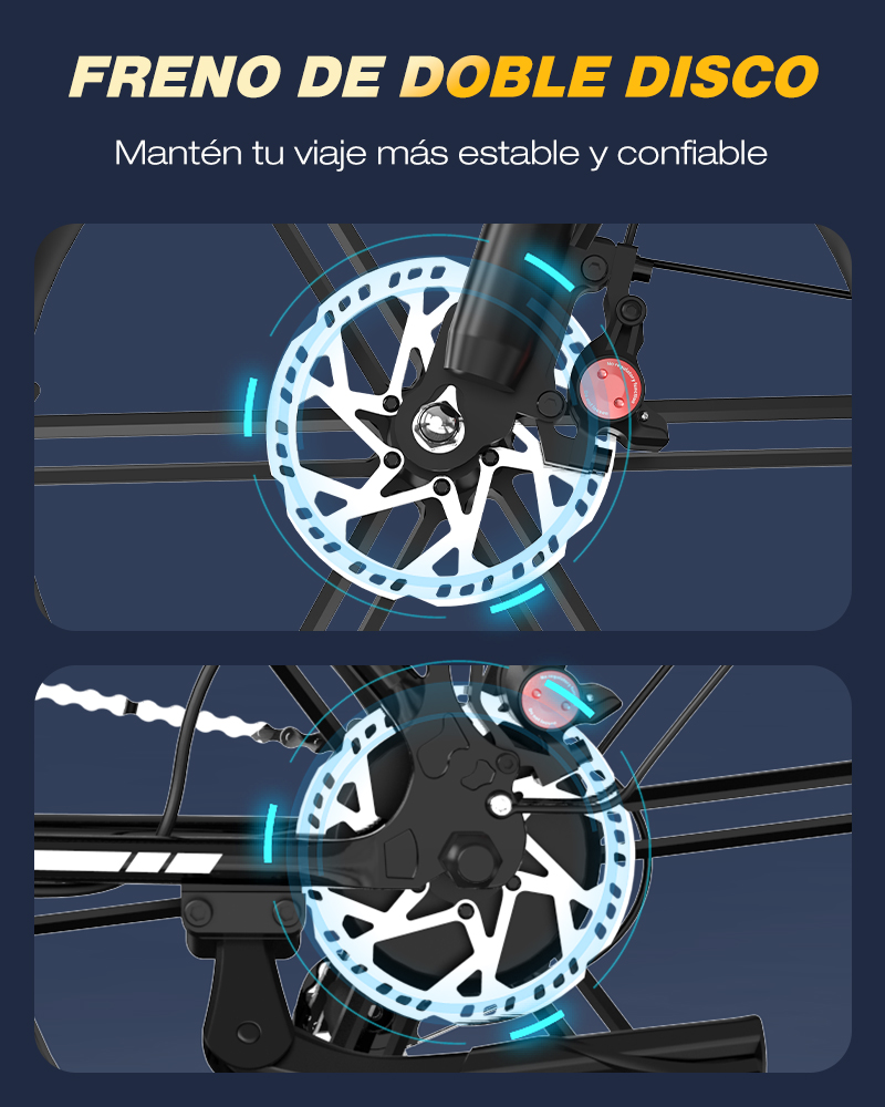 Bicicleta eléctrica KOOLUX X11 250W DOBLE BATERÍA 48V 11,7AH