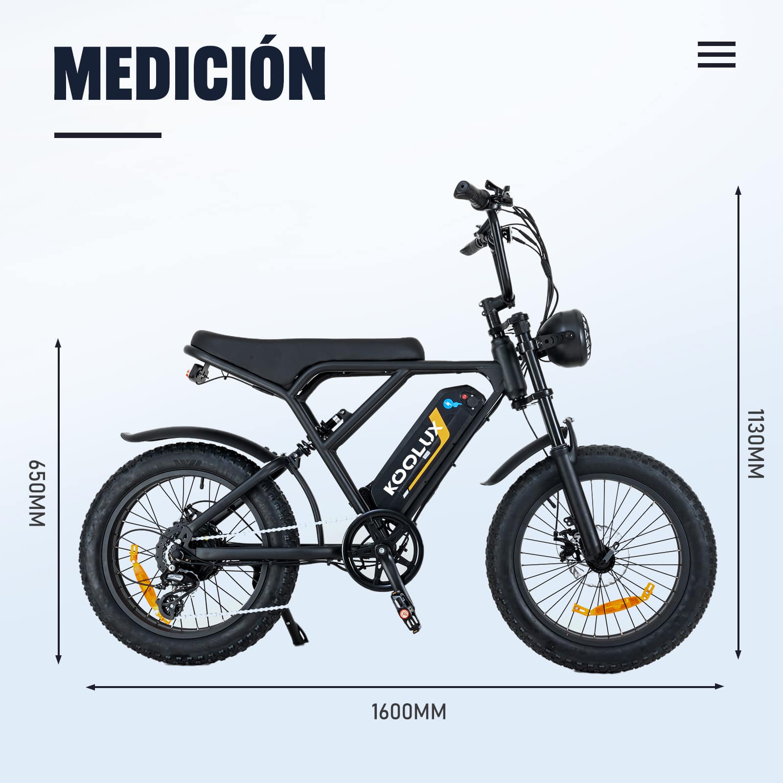 Bicicleta Eléctrica Koolux BK29 250W 48V/15Ah-koolux.com